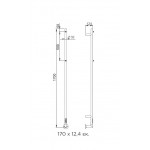 Πετσετοθήκη θερμαινόμενη 170x12,4 από inox 170x12,4cm AISI 304 Inox Brushed, χρώμα: Χρωμέ επιφάνεια: Βουρτσισμένη Πετσετοθήκες θερμαινόμενες Πετσετοθήκη θερμαινόμενη 170x12,4 από inox 170x12,4cm AISI 304 Inox Brushed, χρώμα: Χρωμέ επιφάνεια: Βουρτσισμένη Πετσετοθήκες θερμαινόμενες