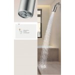 Shower (jet), color: Chrome material: Inox surface: Brushed Wall-mounted shower heads