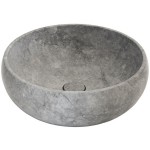 Washbasin Free standing 42x42x14 material: Marble Without hole Without overflow, color: Grey surface: Matt Free standing Washbasin Free standing 42x42x14 material: Marble Without hole Without overflow, color: Grey surface: Matt Free standing