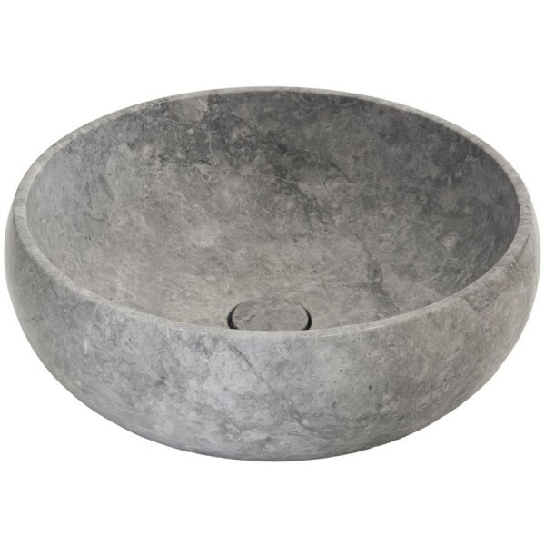 Washbasin Free standing 42x42x14 material: Marble Without hole Without overflow, color: Grey surface: Matt Free standing Washbasin Free standing 42x42x14 material: Marble Without hole Without overflow, color: Grey surface: Matt Free standing