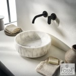 Washbasin Free standing 39x39x14 material: Porcelain Without hole Without overflow, color: White/Grey surface: Glossy Free standing