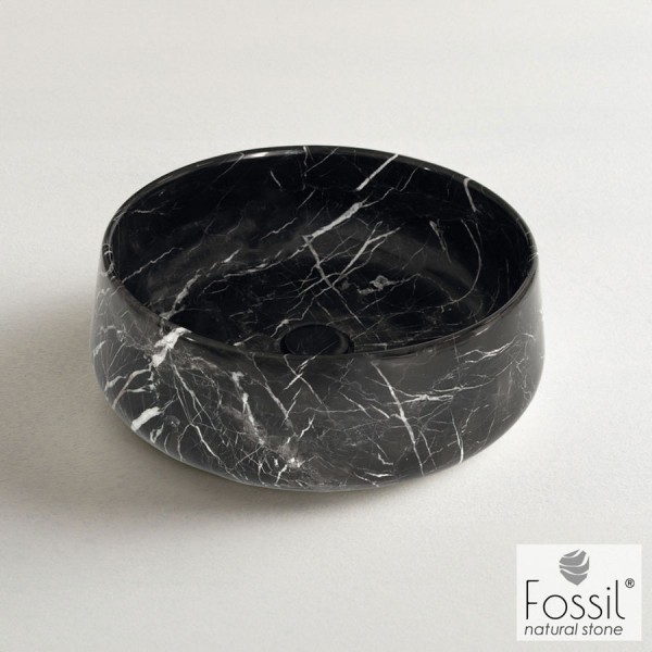 Washbasin Free standing 42x42x14 material: Marble Without hole Without overflow, color: Black surface: Glossy Free standing Washbasin Free standing 42x42x14 material: Marble Without hole Without overflow, color: Black surface: Glossy Free standing