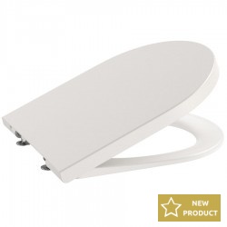 Toilet-seat soft closing, style: Wrapover, color: Beige Toilet seats & covers