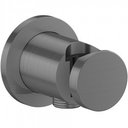 Παροχή Porter, Brushed Black Chrome, χρώμα: Μαύρο επιφάνεια: Βουρτσισμένη Παροχές ντους