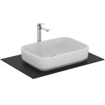 Washbasin Free standing 55x40x13 material: Porcelain Without hole Without overflow, color: White surface: Glossy Free standing Washbasin Free standing 55x40x13 material: Porcelain Without hole Without overflow, color: White surface: Glossy Free standing
