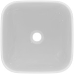 Washbasin Free standing 38x38x13 material: Porcelain Without hole Without overflow, color: White surface: Glossy Free standing