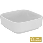 Washbasin Free standing 38x38x13 material: Porcelain Without hole Without overflow, color: White surface: Glossy Free standing