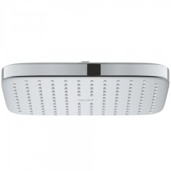 Shower head Wall-mounted / Ceiling-mounted 25x25 material: Brass, style: 1 spray, color: Chrome surface: Glossy Overhead showers