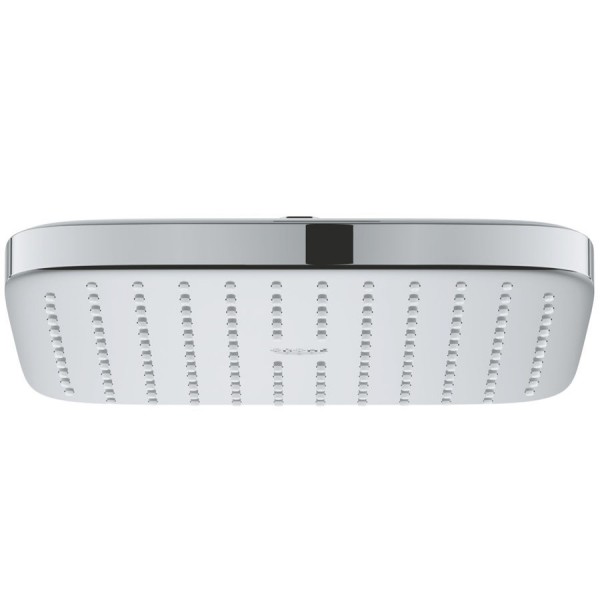 Shower head Wall-mounted / Ceiling-mounted 25x25 material: Brass, style: 1 spray, color: Chrome surface: Glossy Overhead showers