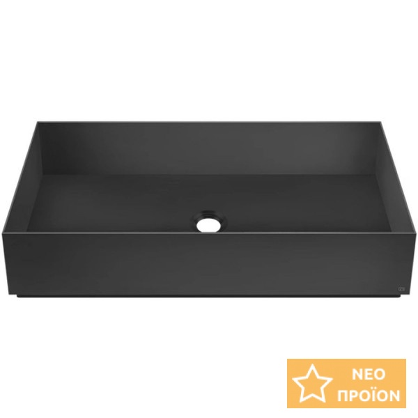 Νιπτήρας ελευθέρας τοποθέτησης 60x35x12,5 από inox χωρίς οπή χωρίς υπερχείλιση Matte Black, χρώμα: Μαύρο επιφάνεια: Ματ Ελευθέρας τοποθέτησης Νιπτήρας ελευθέρας τοποθέτησης 60x35x12,5 από inox χωρίς οπή χωρίς υπερχείλιση Matte Black, χρώμα: Μαύρο επιφάνεια: Ματ Ελευθέρας τοποθέτησης
