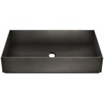 Νιπτήρας ελευθέρας τοποθέτησης 60x35x12,5 από inox χωρίς οπή χωρίς υπερχείλιση Metal Black Brushed PVD, χρώμα: Μαύρο επιφάνεια: Βουρτσισμένη Ελευθέρας τοποθέτησης Νιπτήρας ελευθέρας τοποθέτησης 60x35x12,5 από inox χωρίς οπή χωρίς υπερχείλιση Metal Black Brushed PVD, χρώμα: Μαύρο επιφάνεια: Βουρτσισμένη Ελευθέρας τοποθέτησης