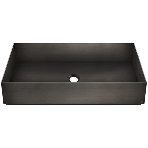 Νιπτήρας ελευθέρας τοποθέτησης 60x35x12,5 από inox χωρίς οπή χωρίς υπερχείλιση Metal Black Brushed PVD, χρώμα: Μαύρο επιφάνεια: Βουρτσισμένη Ελευθέρας τοποθέτησης Νιπτήρας ελευθέρας τοποθέτησης 60x35x12,5 από inox χωρίς οπή χωρίς υπερχείλιση Metal Black Brushed PVD, χρώμα: Μαύρο επιφάνεια: Βουρτσισμένη Ελευθέρας τοποθέτησης