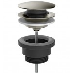 Waste Valve Without overflow material: Brass surface: Brushed, color: Chrome Waste Valve Without overflow material: Brass surface: Brushed, color: Chrome Waste overflows