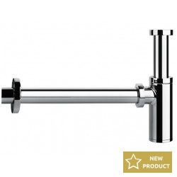 Sink siphon 1 1/4" material: Brass surface: Glossy, color: Chrome Siphons