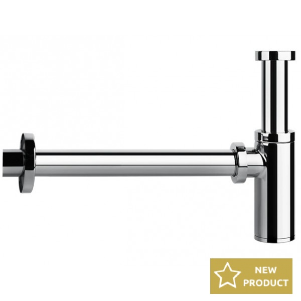 Sink siphon 1 1/4" material: Brass surface: Glossy, color: Chrome Siphons