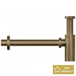 Sink siphon 1 1/4" Deep Bronze Brushed PVD material: Brass surface: Brushed, color: Bronze Siphons