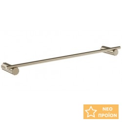 Πετσετοθήκη 30cm Finox Brushed Nickel σταθερή από ορείχαλκο μονή, χρώμα: Χρωμέ επιφάνεια: Βουρτσισμένη Πετσετοθήκες