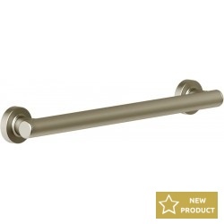 Handle wall 45cm material: Brass, color: Chrome surface: Brushed Bathtub grab-bars