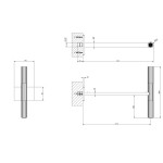 Shower head Wall-mounted 3,2cm material: Brass, style: 1 spray, color: Chrome surface: Brushed Overhead showers