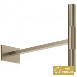 Shower head Wall-mounted 3,2cm material: Brass, style: 1 spray, color: Chrome surface: Brushed Overhead showers