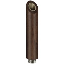Τηλέφωνο ντους 1 ροής Rosewood/ Finox Brushed Nickel, χρώμα: Ξύλο Καρυδιά επιφάνεια: Βουρτσισμένη Τηλέφωνα