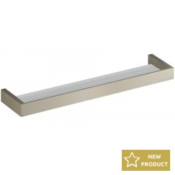 Shelve 61x11 material: Brass Finox Brushed Nickel, color: Chrome surface: Brushed Shelves