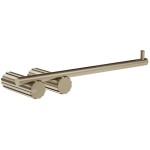 Paper holder no cover material: Brass Finox Brushed Nickel, color: Chrome surface: Brushed Toilet paper holders Paper holder no cover material: Brass Finox Brushed Nickel, color: Chrome surface: Brushed Toilet paper holders