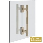 Shower grab-bars, color: Chrome Shower grab-bars