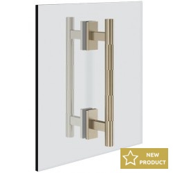Shower grab-bars, color: Chrome Shower grab-bars
