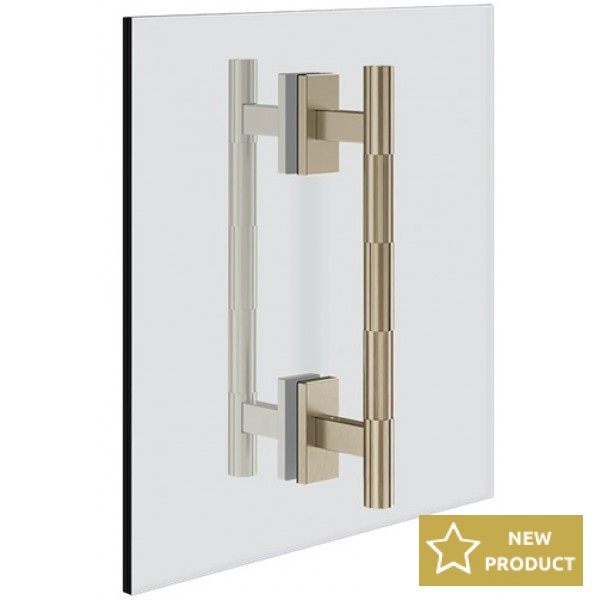 Shower grab-bars, color: Chrome Shower grab-bars