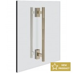 Shower grab-bars, color: Chrome Shower grab-bars