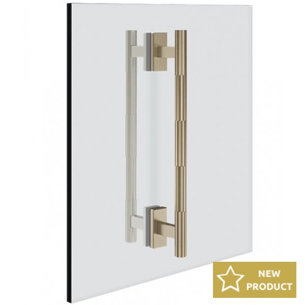 Shower grab-bars, color: Chrome Shower grab-bars