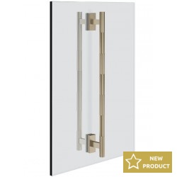 Shower grab-bars, color: Chrome