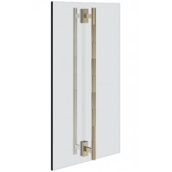 Shower grab-bars, color: Chrome