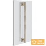 Λαβή καμπίνας ντους 60cm, διπλή, Finox Brushed Nickel, χρώμα: Χρωμέ Λαβές καμπίνας Λαβή καμπίνας ντους 60cm, διπλή, Finox Brushed Nickel, χρώμα: Χρωμέ Λαβές καμπίνας