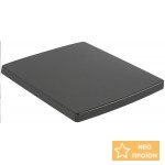 Κάλυμμα λεκάνης soft closing Wrapover Pure Black, χρώμα: Μαύρο Κάλυμμα λεκάνης soft closing Wrapover Pure Black, χρώμα: Μαύρο