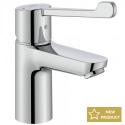 Special needs wash basin mixer, color: Chrome material: Brass Accessible wash basin taps