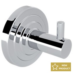 Hook Flat wall mounted material: Brass single Φ5,8×4,5cm, color: Gold surface: Glossy Hooks