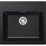Sink Synthetic 78x50 free nested 1 bowl, color: Black Synthetic Sink Synthetic 78x50 free nested 1 bowl, color: Black Synthetic
