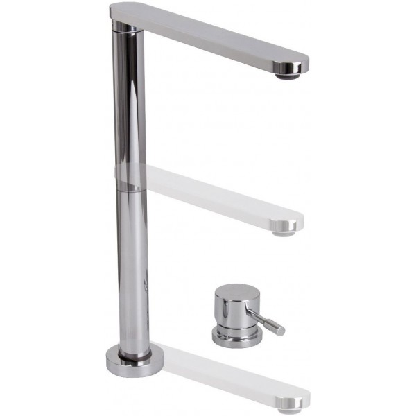 Μπαταρία κουζίνας βυθιζόμενη από ορείχαλκο, χρώμα: Χρωμέ επιφάνεια: Γυαλιστερή Βυθιζόμενες