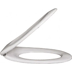 Toilet-seat, style: Sandwich, color: White Toilet seats & covers