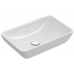 Washbasin Free standing 55x36x10 material: Porcelain With overflow Without hole White Alpin, color: White surface: Glossy Free standing Washbasin Free standing 55x36x10 material: Porcelain With overflow Without hole White Alpin, color: White surface: Glossy Free standing