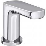 Spout (Nozzle) 18,5cm Deck-mounted material: Brass, color: Chrome surface: Glossy Bath spouts