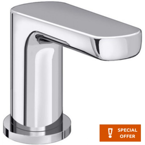 Spout (Nozzle) 18,5cm Deck-mounted material: Brass, color: Chrome surface: Glossy Bath spouts