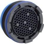 Tap aerator material: Plastic, color: Blue Mousseurs