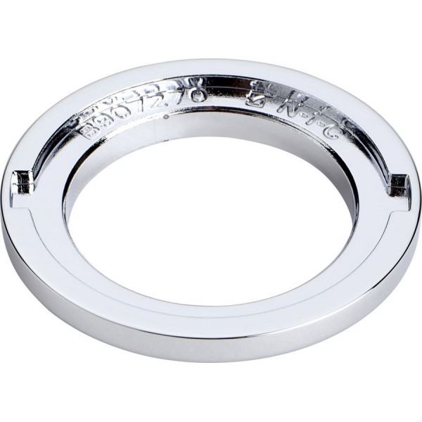 Grip cap material: Brass, color: Chrome Chrome flanges