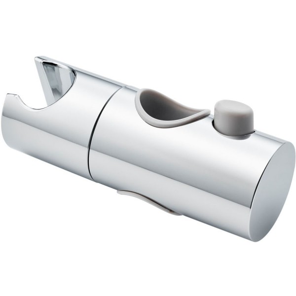 Στήριγμα ντους βέργας από ορείχαλκο Φ25mm, χρώμα: Χρωμέ επιφάνεια: Γυαλιστερή Στηρίγματα ντους