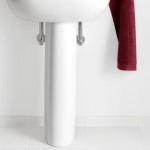 Pedestal Floor standing, color: White Pedestals