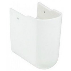 Pedestal Wall-mounted, color: White Pedestals