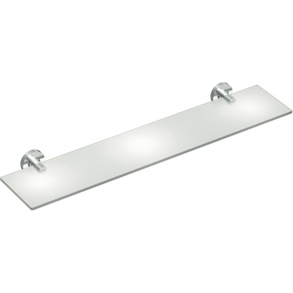 Mirror shelf 52x12 material: Crystal surface: Glossy, color: Chrome Shelves Mirror shelf 52x12 material: Crystal surface: Glossy, color: Chrome Shelves